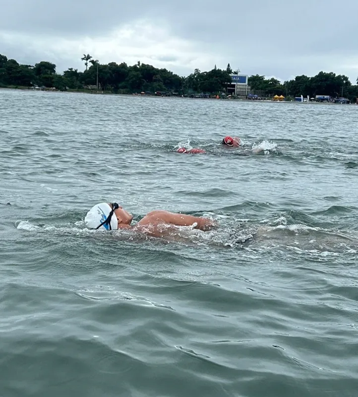 Swimming in open water
